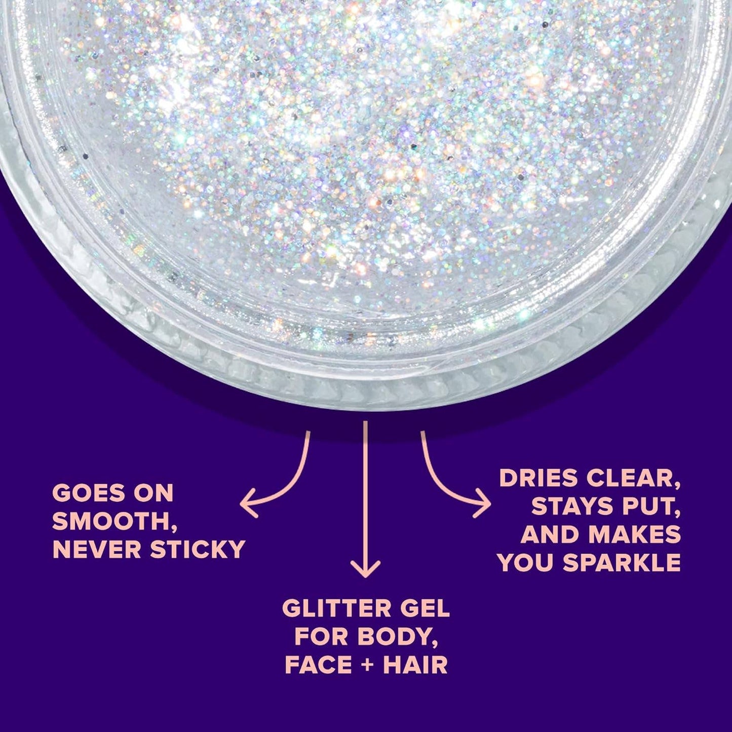 Original Glitter Gel - Disco (Silver)