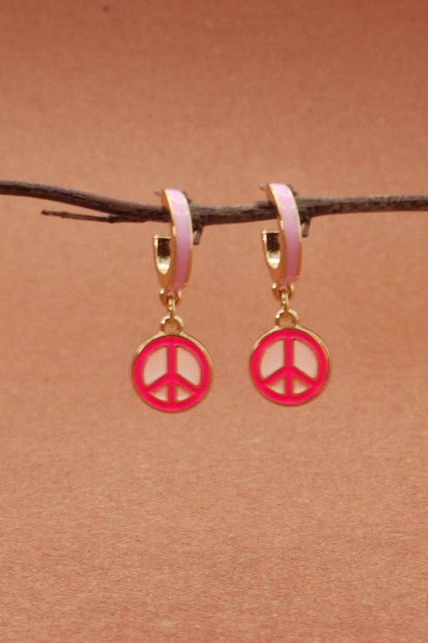 Charm Mini Hoop Earring