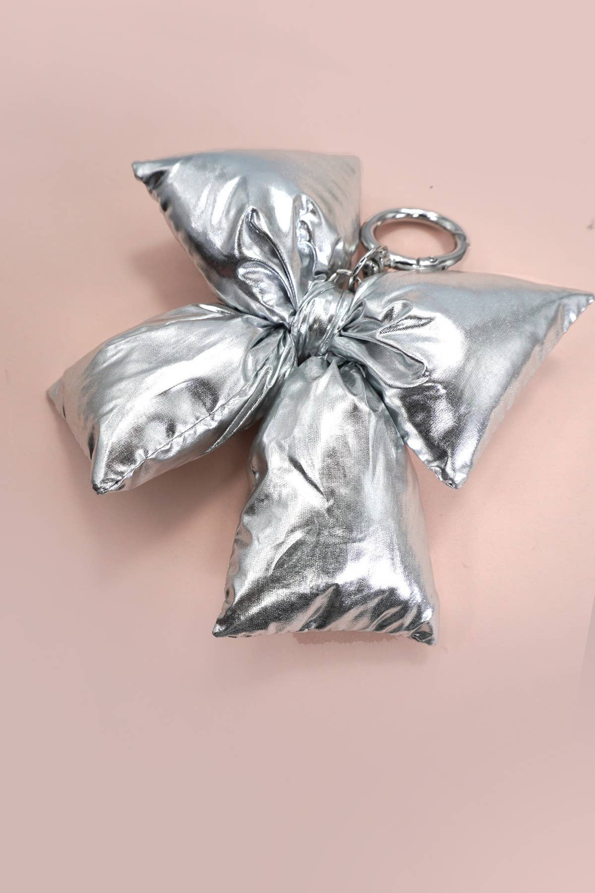 Puffy Bow Keychain