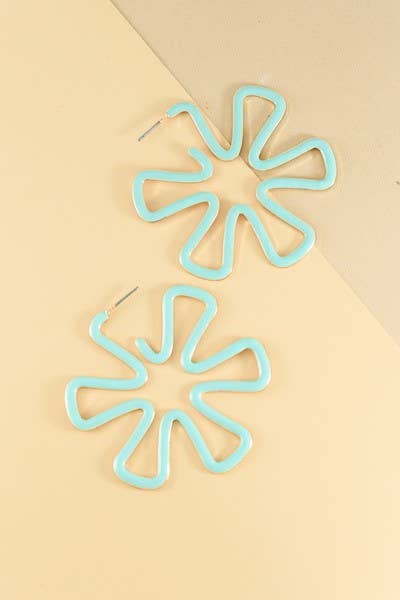 Spongebob Flower Hoops