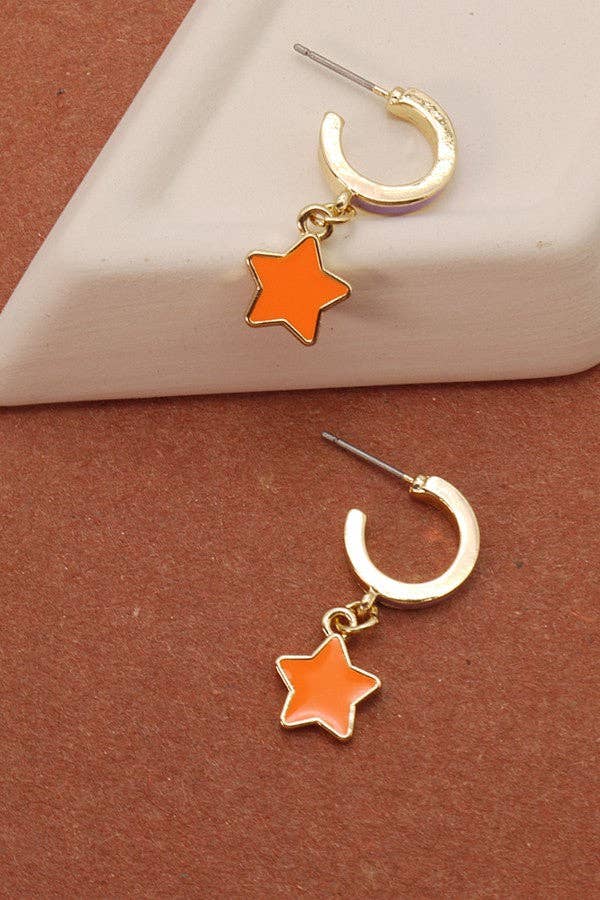 Charm Mini Hoop Earring