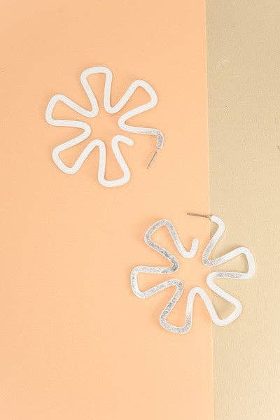 Spongebob Flower Hoops