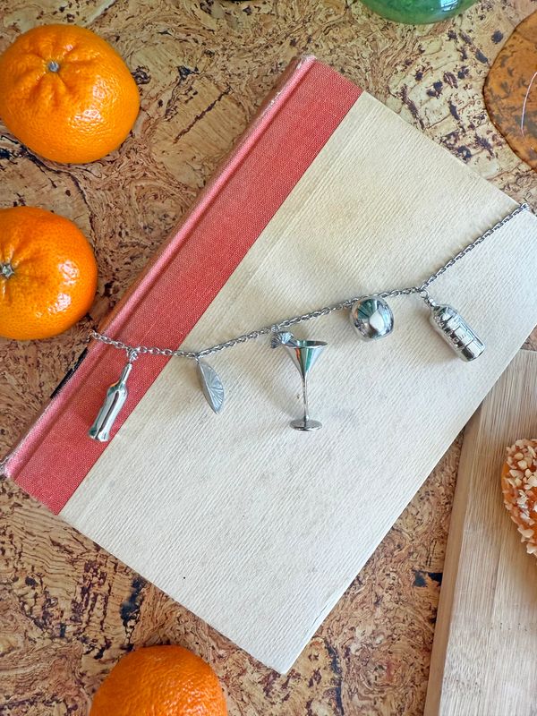 Martini Charm Necklace
