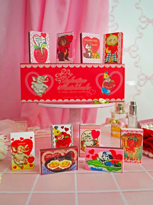 Valentine's Matchbook Set
