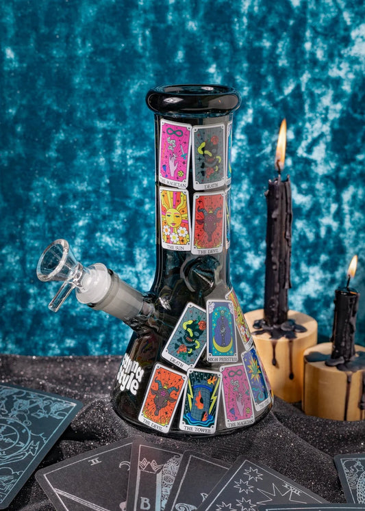 Tarot Card 8" Bong