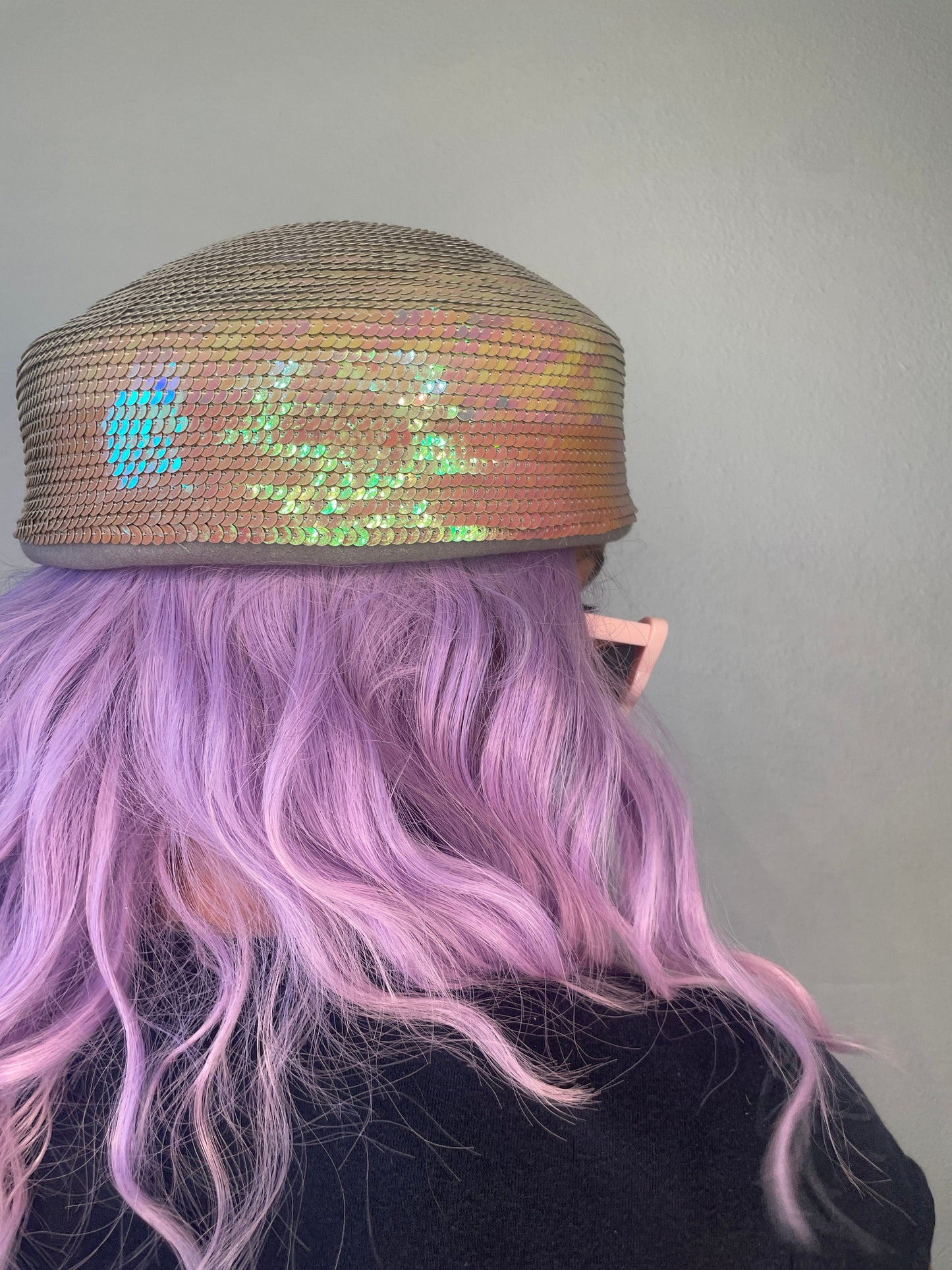 Pastel Princess Pillbox Hat